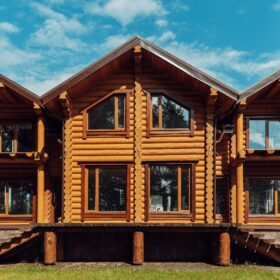 Эко-тех проект Тамерлан оцилиндрованное бревно