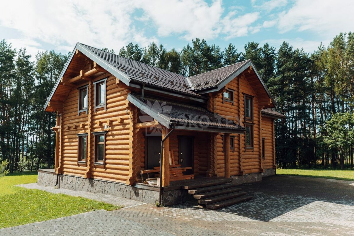 Эко-тех проект Тамерлан оцилиндрованное бревно