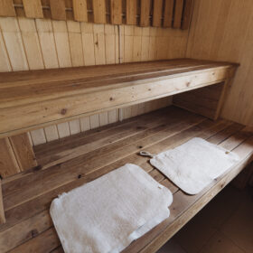 Эко-тех проект Альпийский луг оцилиндрованное бревно