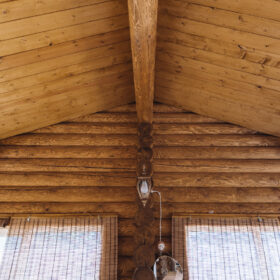 Эко-тех проект Альпийский луг оцилиндрованное бревно