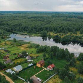 Эко-тех проект Заречье оцилиндрованное бревно