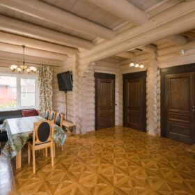 Эко-тех проект Заречье оцилиндрованное бревно