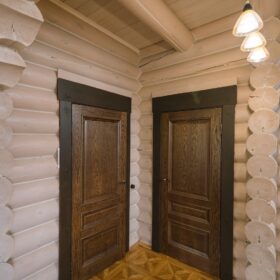 Эко-тех проект Заречье оцилиндрованное бревно