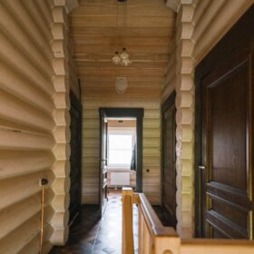 Эко-тех проект Заречье оцилиндрованное бревно