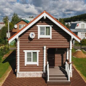 Эко-тех проект Чернигов оцилиндрованное бревно