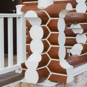 Эко-тех проект Чернигов оцилиндрованное бревно