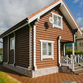 Эко-тех проект Чернигов оцилиндрованное бревно