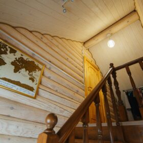 Эко-тех проект Чернигов оцилиндрованное бревно