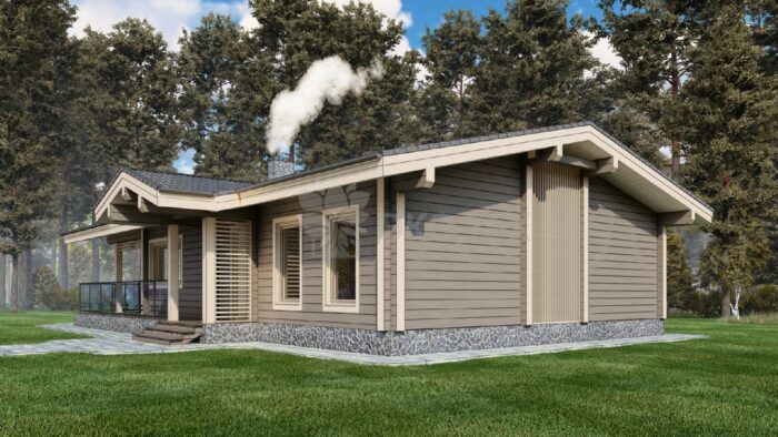 Дом из клееного бруса Дмитров