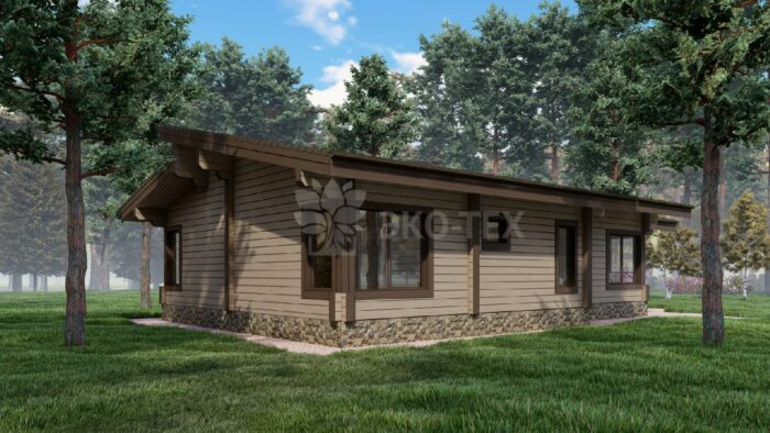 Дом из клееного бруса Ступино