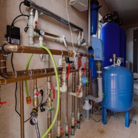 Дом по проекту Рим с гаражом из клееного бруса