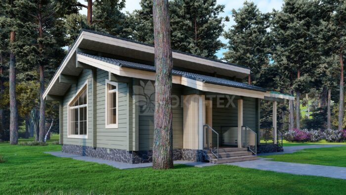 Дом из клееного бруса Говорово