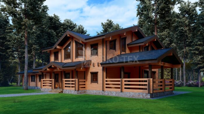 Дом из клееного бруса Конаково