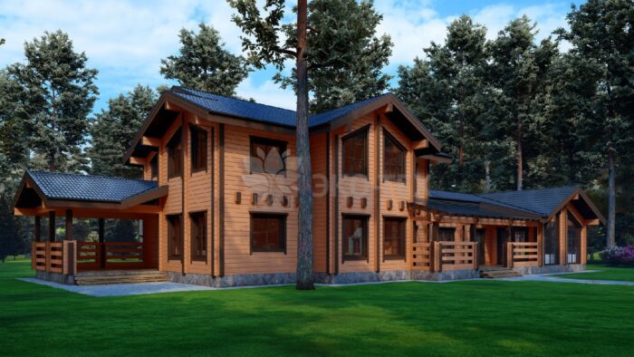 Дом из клееного бруса Конаково