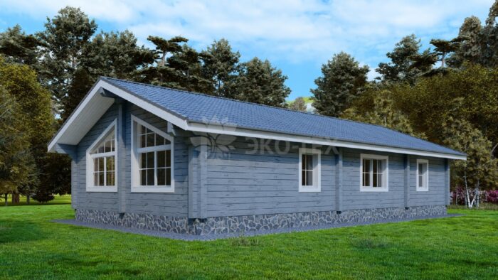 Дом из клееного бруса Балтик