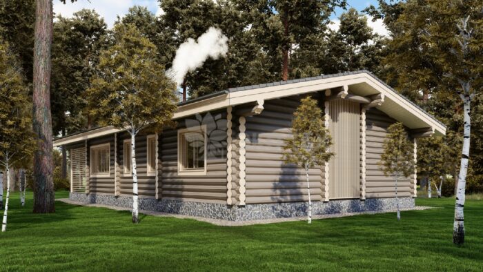 Дом из оцилиндрованного бревна Жуковский