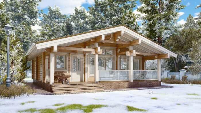 Дом из клееного бруса Краснодар