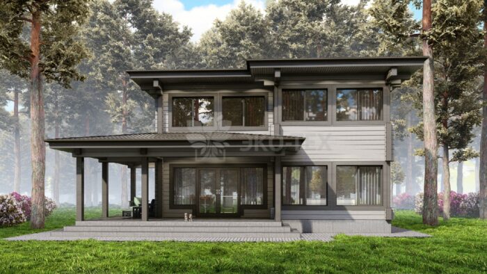 Дом из клееного бруса Пикассо