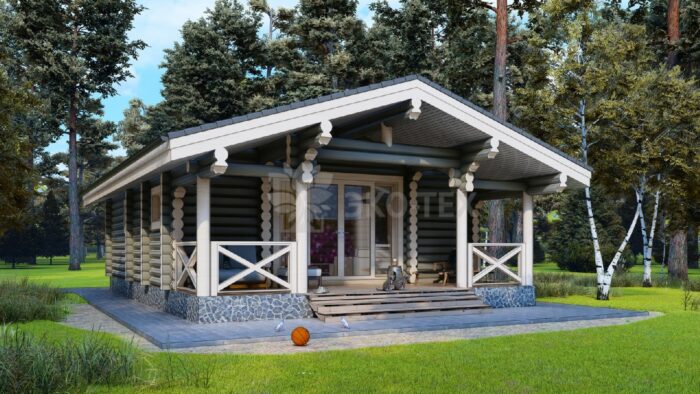 Дои из оцилиндрованного бревна Новомосковск