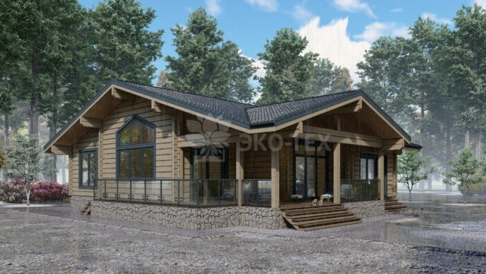 Дои из клееного бруса Байкал