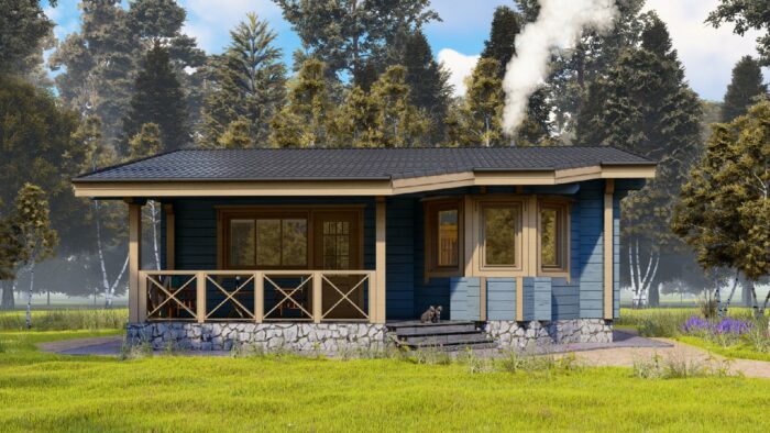 Баня из клееного бруса Малоярославец