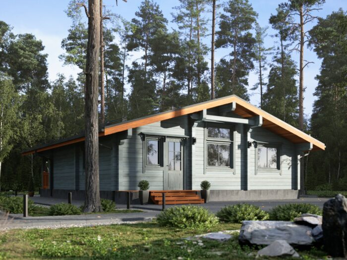 Дом из клееного бруса Очаково