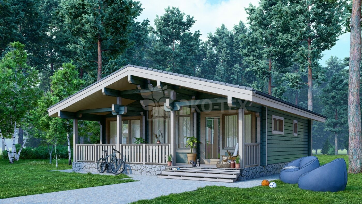 Дом клееный брус Троицк