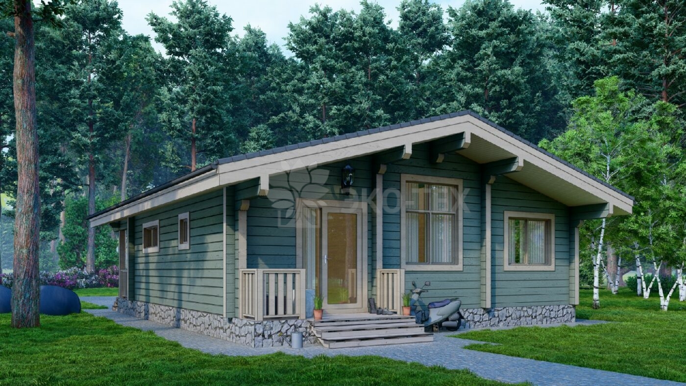 Дом клееный брус Троицк