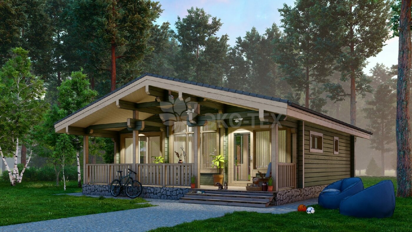 Дом клееный брус Троицк