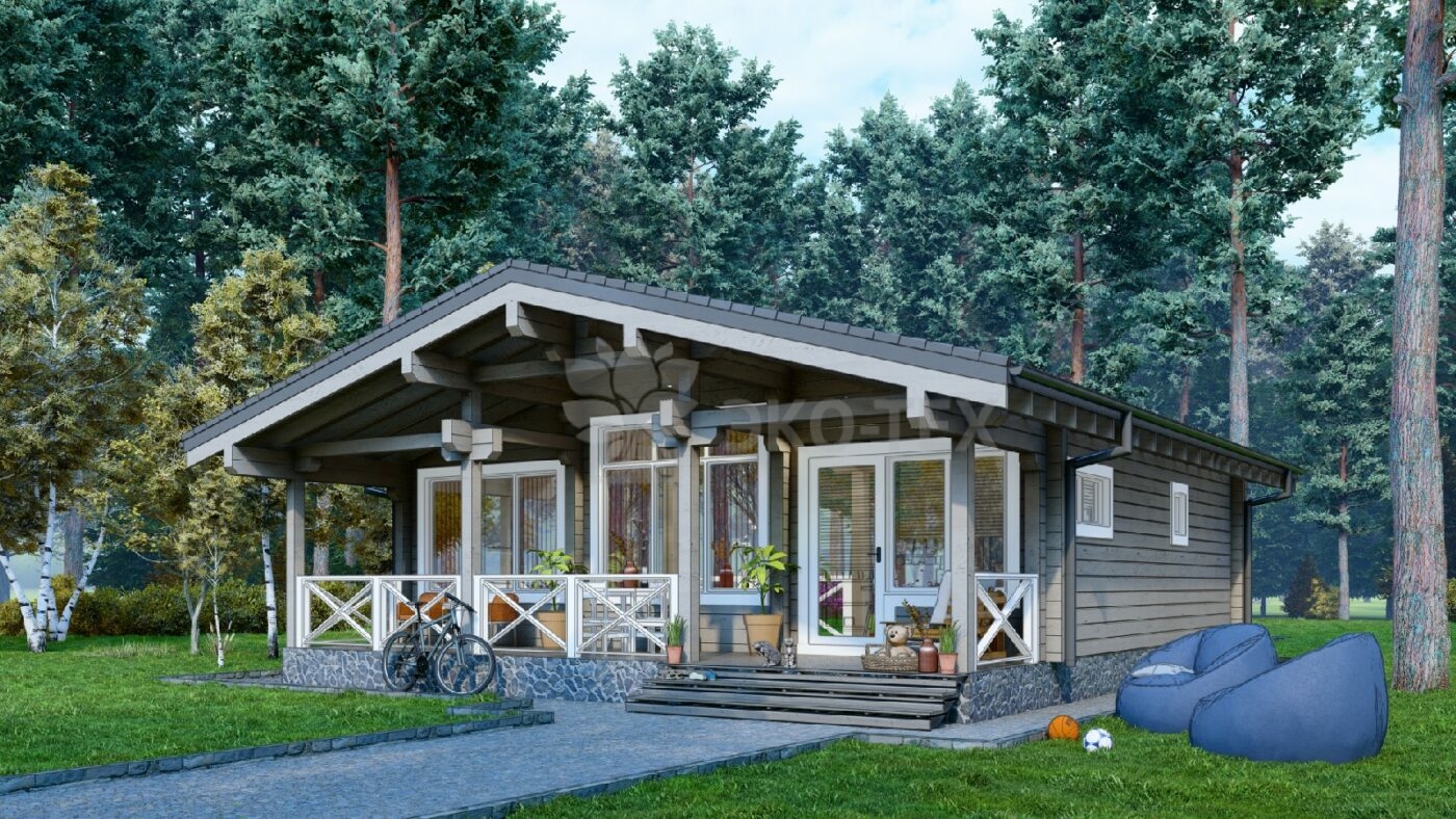 Дом клееный брус Троицк