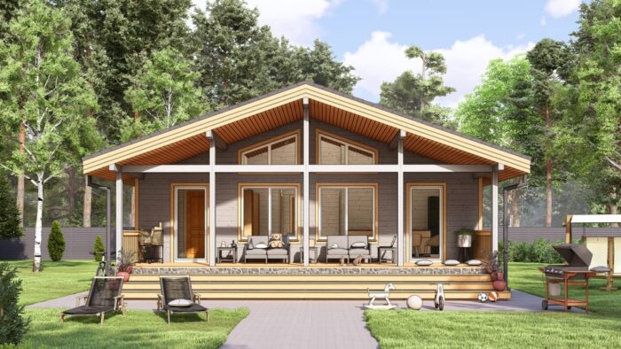 Каркасный дом Нарцисс