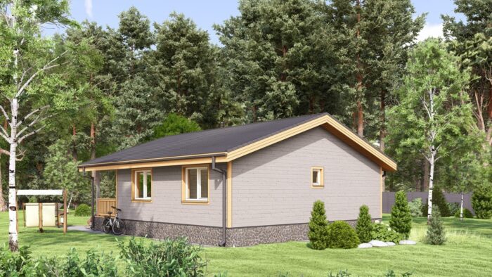 Каркасный дом Нарцисс