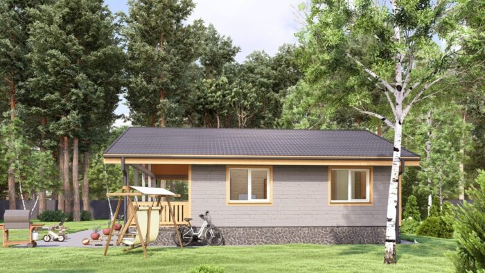 Каркасный дом Нарцисс