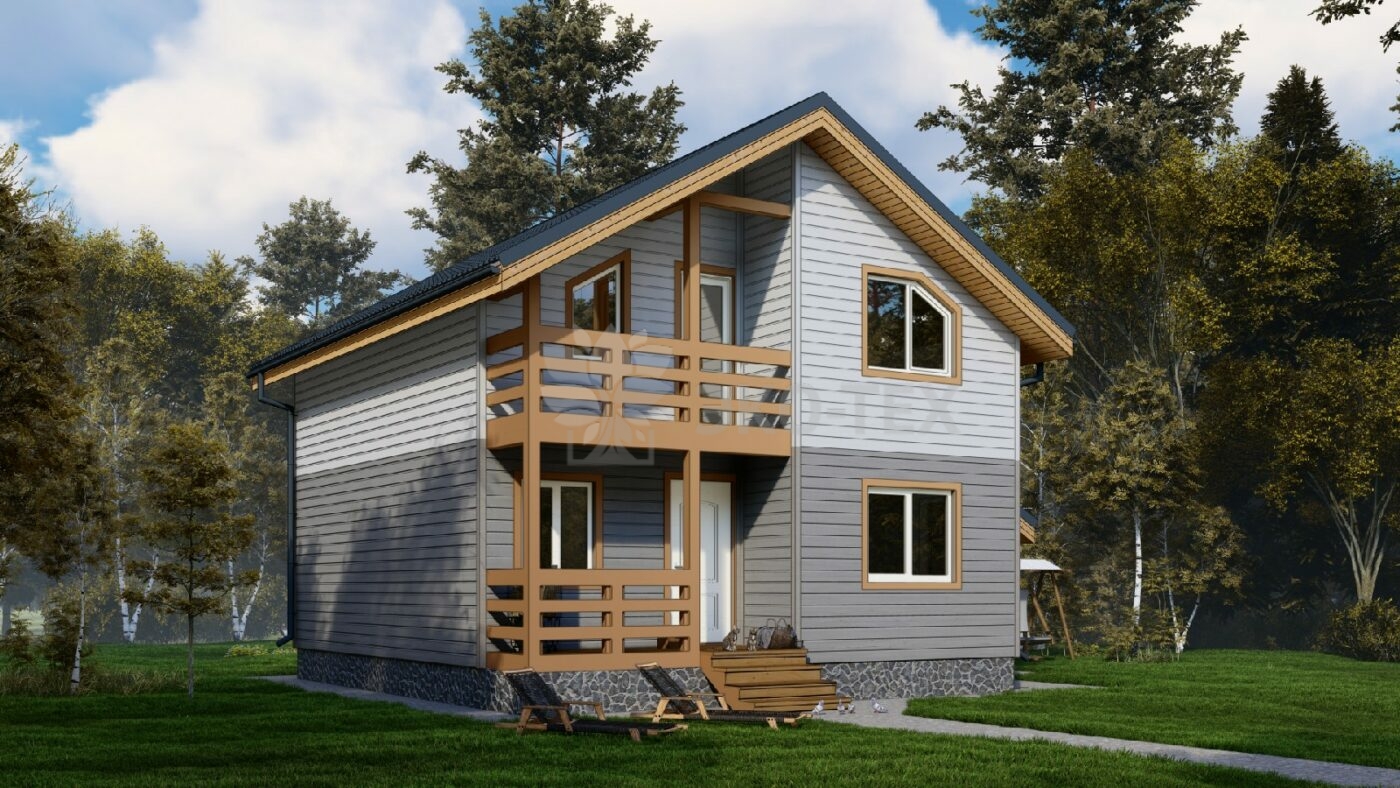 Каркасный дом Верба