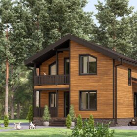 Каркасный дом Верба