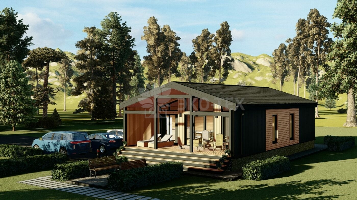 Каркасный дом Барбарис