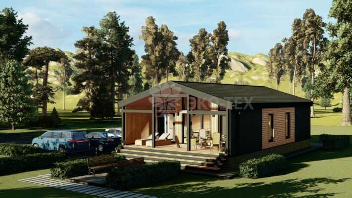 Каркасный дом Барбарис