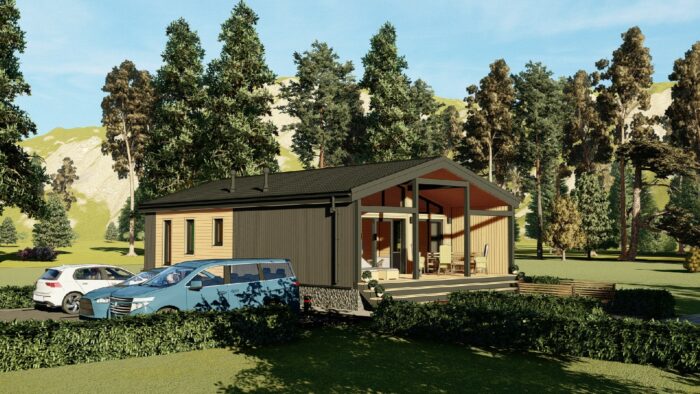 Каркасный дом Барбарис