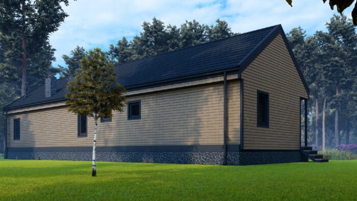 Каркасный дом Эдельвейс