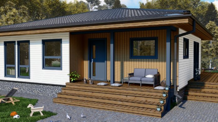 Каркасный дом Мята