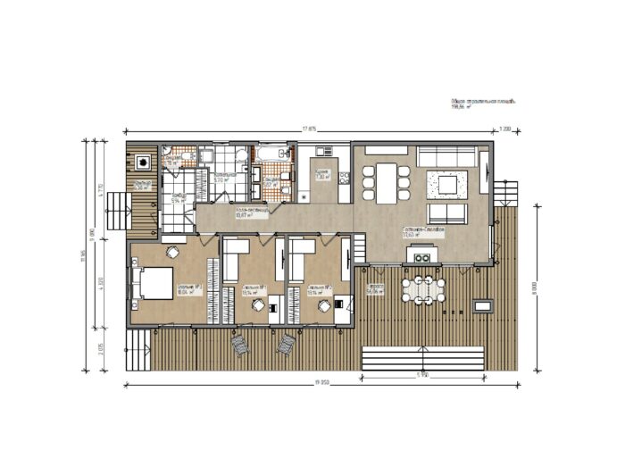 Каркасный дом Орхидея