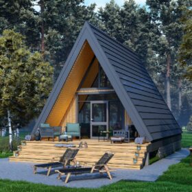 Каркасный дом Туя
