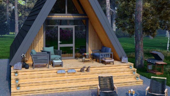 Каркасный дом Туя