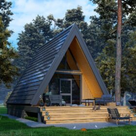 Каркасный дом Туя