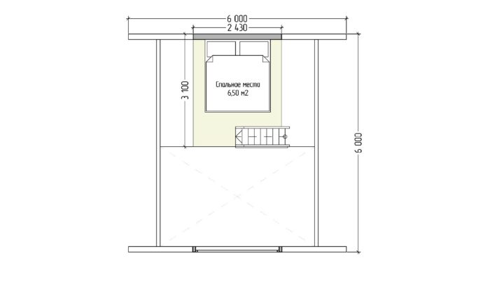 Каркасный дом Туя
