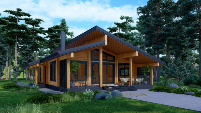 Дом из клееного бруса Александров