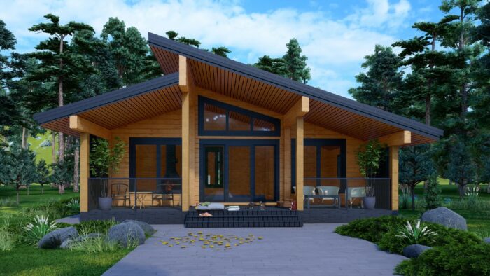 Дом из клееного бруса Александров