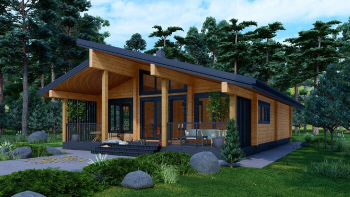 Дом из клееного бруса Александров