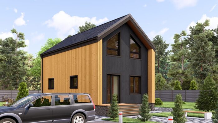 Каркасный дом Черешня