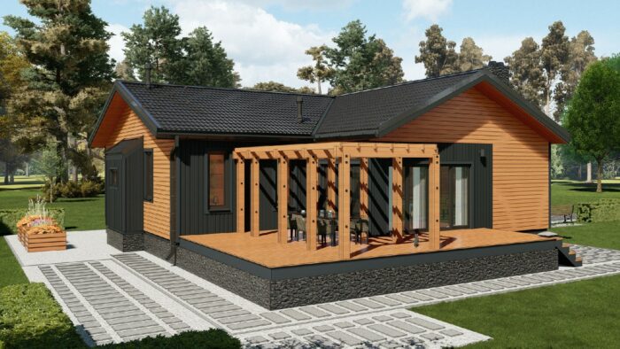 Каркасный дом Манго